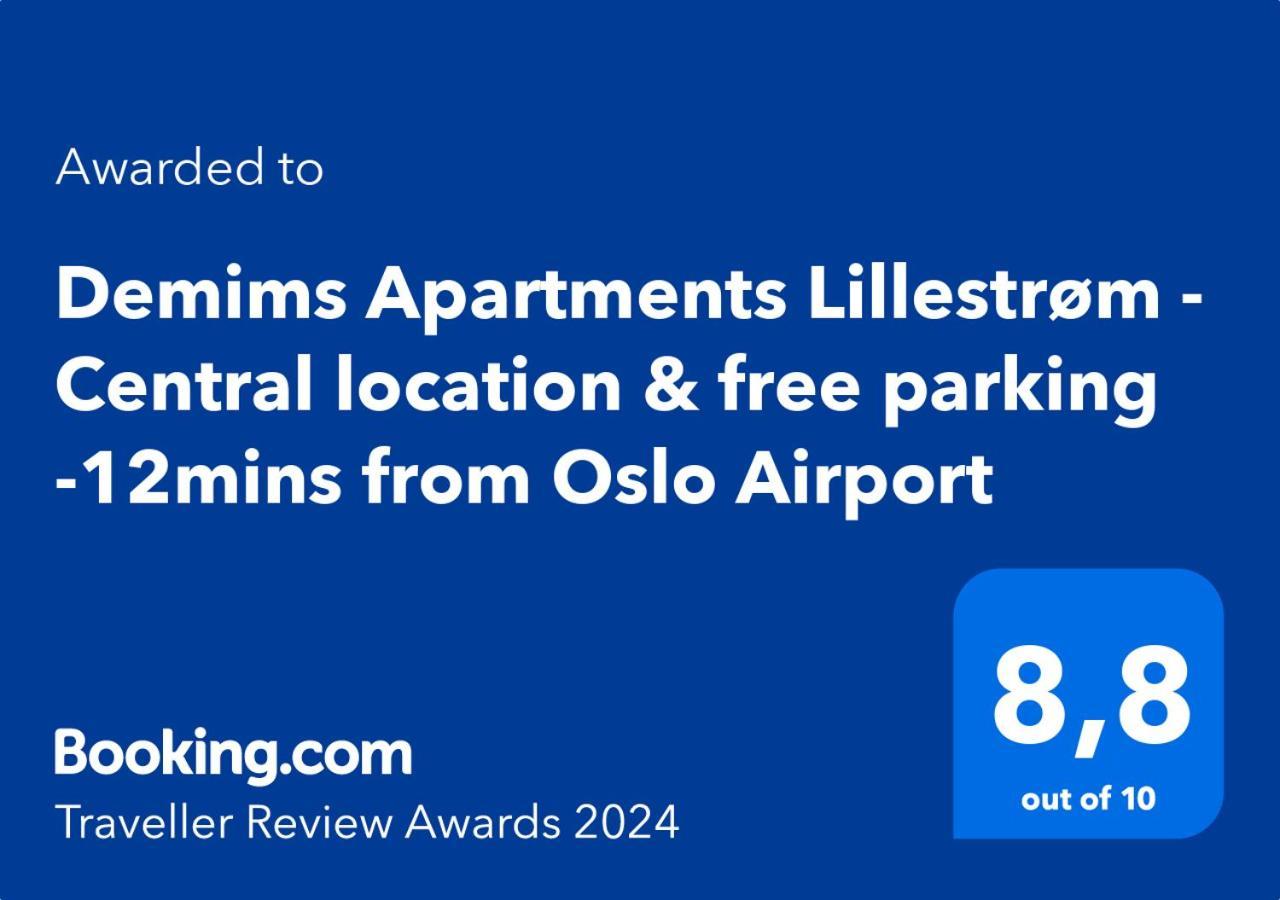 Demims Apartments Lillestrom - Central Location & Parking Zewnętrze zdjęcie